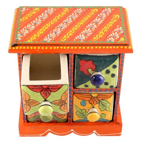 Spice Box Masala Rack Container Gift Items 